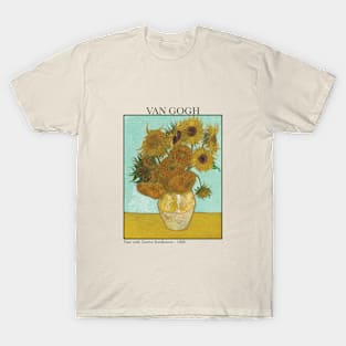 Vase with Twelve Sunflowers T-Shirt